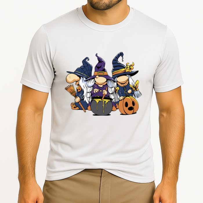 Halloween Witch Gnomes Cooling Performance Crew T-Shirt
