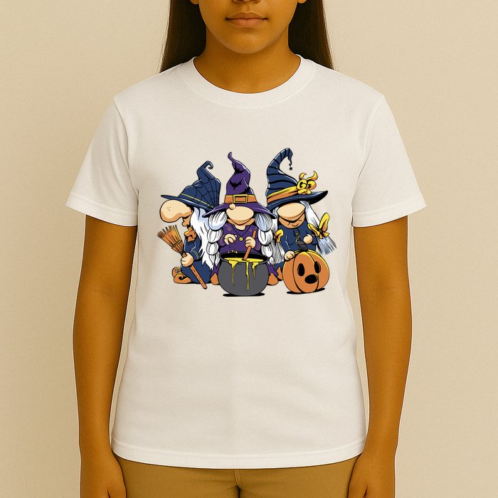 Halloween Witch Gnomes T-Shirt