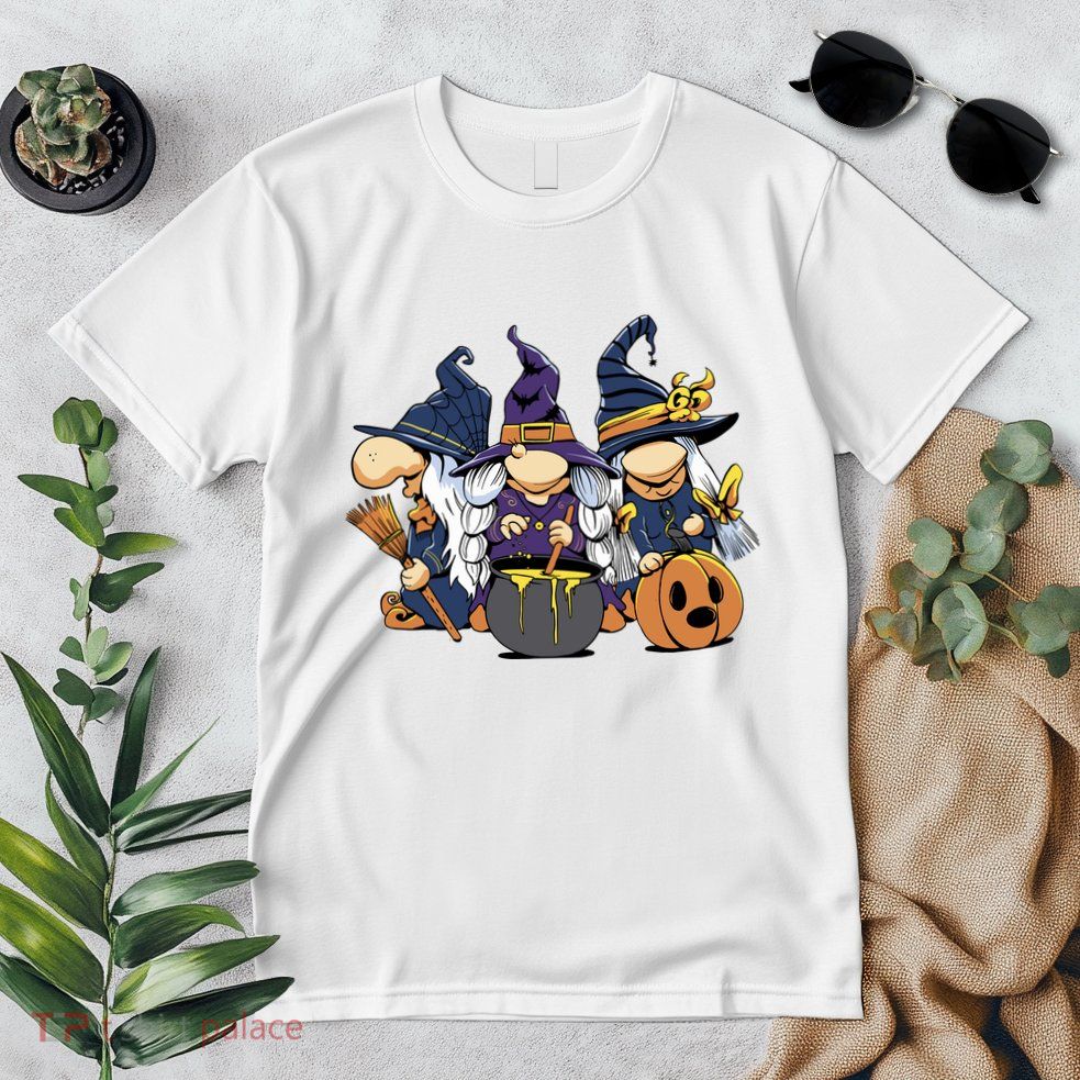 Halloween Witch Gnomes Premium T-Shirt