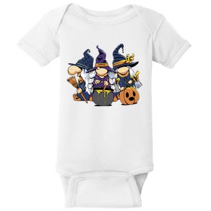 Halloween Witch Gnomes Baby Bodysuit