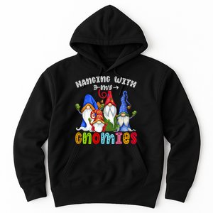 Hanging With Gnomies Gnome Merry Christmas Cute Gnomes Pajamas Hoodie