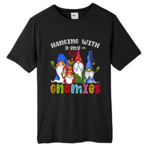 Hanging With Gnomies Gnome Merry Christmas Cute Gnomes Pajamas Tall Fusion ChromaSoft Performance T-Shirt