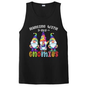 Hanging With Gnomies Gnome Merry Christmas Tie Dye Pajamas PosiCharge Competitor Tank