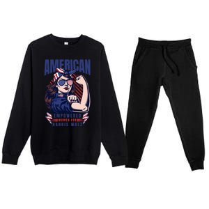 Harris Walz Great Gift Premium Crewneck Sweatsuit Set