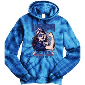 Harris Walz Great Gift Tie Dye Hoodie