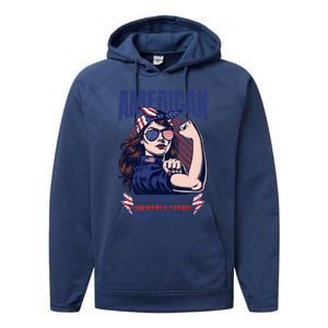 Harris Walz Great Gift Performance Fleece Hoodie