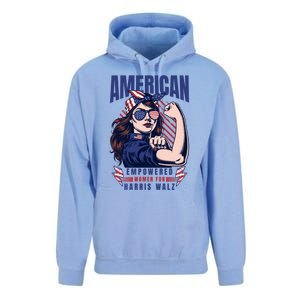 Harris Walz Great Gift Unisex Surf Hoodie