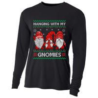 Hanging With Gnomies Ugly Gnomes Christmas Cooling Performance Long Sleeve Crew