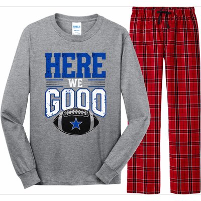 Here We Go Dallas Long Sleeve Pajama Set