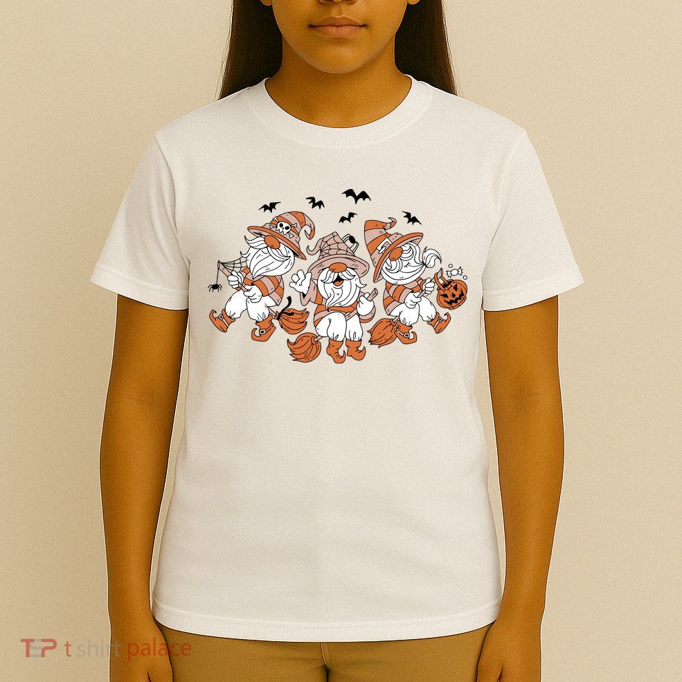 Halloween Witchy Gnomes Holiday T-Shirt