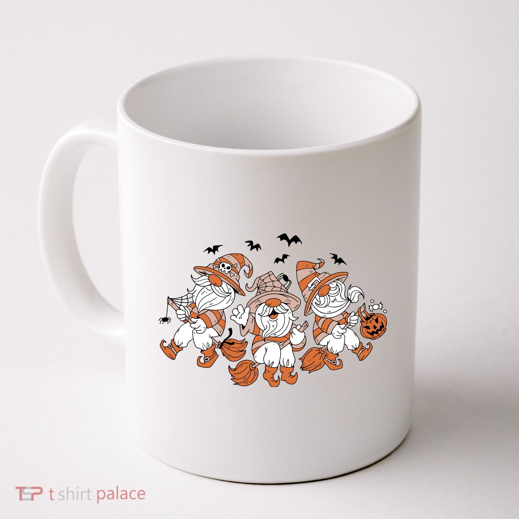 Halloween Witchy Gnomes Holiday Mug