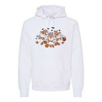 Halloween Witchy Gnomes Holiday Premium Hoodie