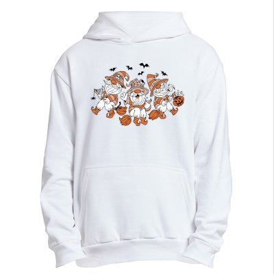 Halloween Witchy Gnomes Holiday Urban Pullover Hoodie