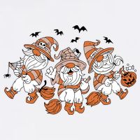 Halloween Witchy Gnomes Holiday Baby Bodysuit
