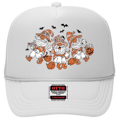 Halloween Witchy Gnomes Holiday Trucker Hat