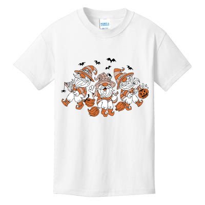 Halloween Witchy Gnomes Holiday Kids T-Shirt