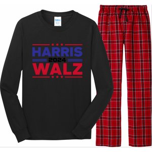 Harris Walz Gift Long Sleeve Pajama Set