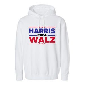 Harris Walz Gift Garment-Dyed Fleece Hoodie