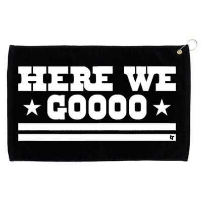 Here We Go Dallas Football Grommeted Golf Towel