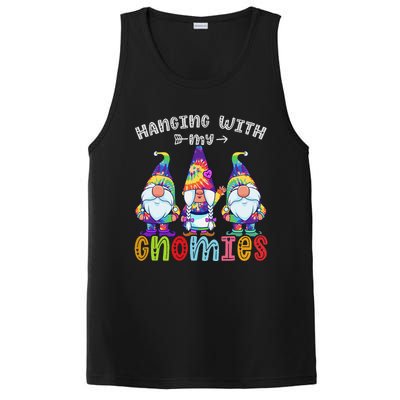 Hanging With Gnomies Gnome Merry Christmas Tie Dye Pajamas PosiCharge Competitor Tank