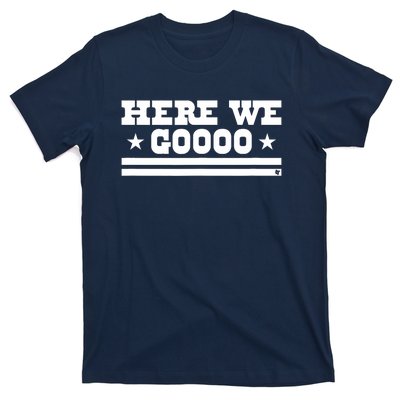 Here We Go Dallas Football T-Shirt