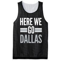 Here We Go Dallas Funny Dallas Here We Go Mesh Reversible Basketball Jersey Tank