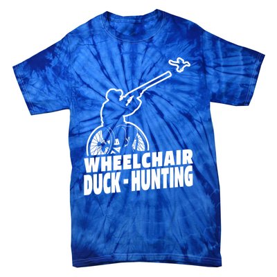 Hunter Wheelchair Geese Hunt Goose Duck Hunting Great Gift Tie-Dye T-Shirt