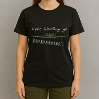 Hehe Warthog Go Brrrrrrrrt A 10 Thunderbolt Ii Military Jet T-Shirt