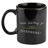 Hehe Warthog Go Brrrrrrrrt A 10 Thunderbolt Ii Military Jet 11oz C Handle Ceramic Mug