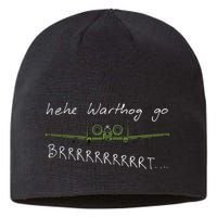 Hehe Warthog Go Brrrrrrrrt A 10 Thunderbolt Ii Military Jet Sustainable Beanie