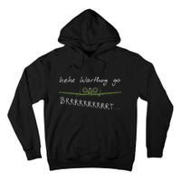 Hehe Warthog Go Brrrrrrrrt A 10 Thunderbolt Ii Military Jet Tall Hoodie