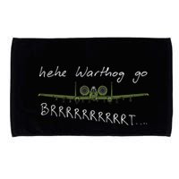 Hehe Warthog Go Brrrrrrrrt A 10 Thunderbolt Ii Military Jet Microfiber Hand Towel