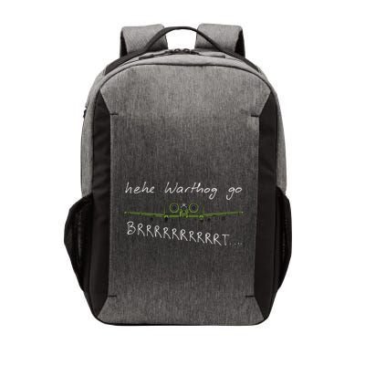 Hehe Warthog Go Brrrrrrrrt A 10 Thunderbolt Ii Military Jet Vector Backpack