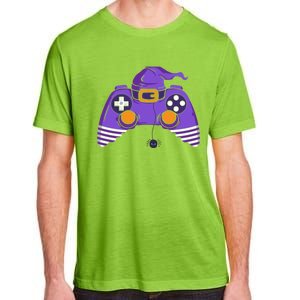 Halloween Witch Gaming Controller Halloween Video Game Gift Adult ChromaSoft Performance T-Shirt