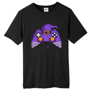 Halloween Witch Gaming Controller Halloween Video Game Gift Tall Fusion ChromaSoft Performance T-Shirt