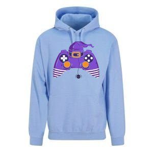 Halloween Witch Gaming Controller Halloween Video Game Gift Unisex Surf Hoodie