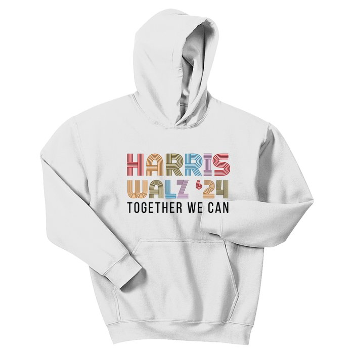 Harris Walz Kids Hoodie