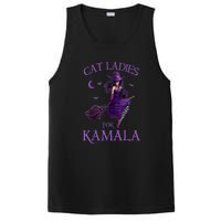 Halloween Witches Harris Cat Ladies For Kamala Harris 2024 Gift PosiCharge Competitor Tank