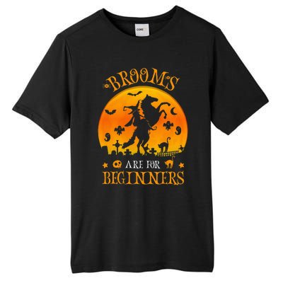 Horses Witch Halloween Funny Brooms Are For Beginners Tall Fusion ChromaSoft Performance T-Shirt