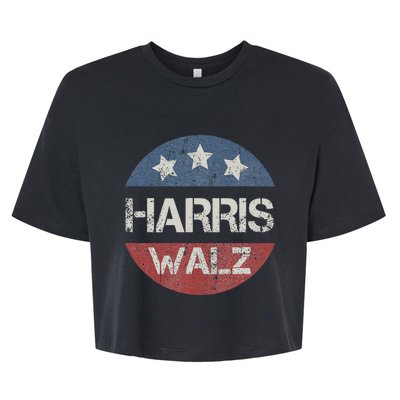 Harris Walz Bella+Canvas Jersey Crop Tee