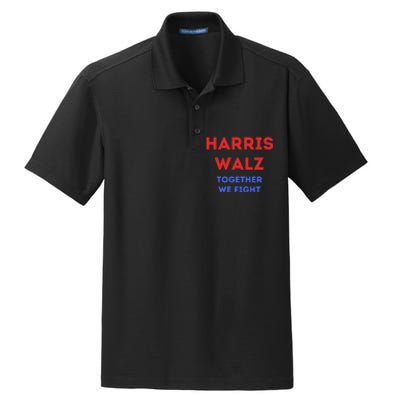 Harris Walz Dry Zone Grid Polo