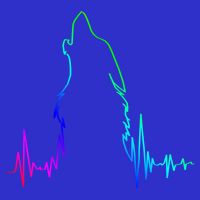 Howling Wolf Heartbeat Gift Spirit Animal Wolf Gift Button