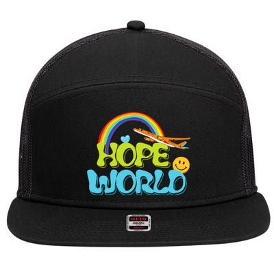 Hope World Hobicore Hobi 7 Panel Mesh Trucker Snapback Hat