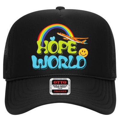 Hope World Hobicore Hobi High Crown Mesh Back Trucker Hat