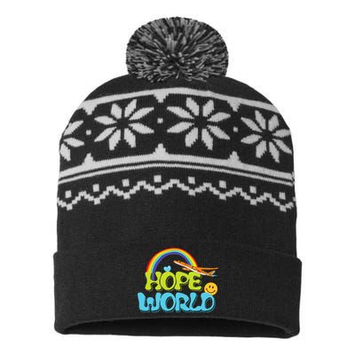 Hope World Hobicore Hobi USA-Made Snowflake Beanie