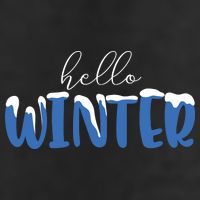 Hello Winter Holiday Season 7 Panel Mesh Trucker Snapback Hat