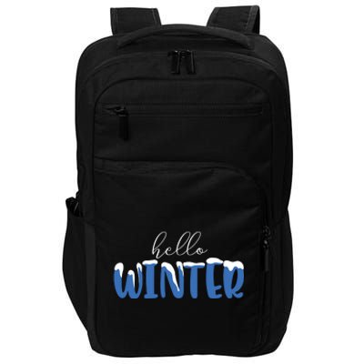 Hello Winter Holiday Season Impact Tech Backpack