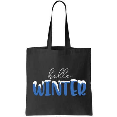 Hello Winter Holiday Season Bag