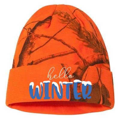 Hello Winter Holiday Season Kati Licensed 12" Camo Beanie