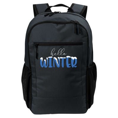 Hello Winter Holiday Season Daily Commute Backpack